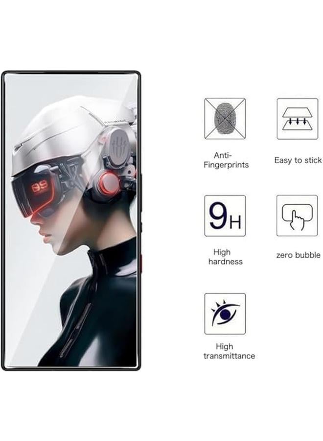 إيروريكس متوافق مع واقي شاشة Red Magic 9 Pro، مضاد للخدش، واقي شاشة عالي الدقة، زجاج مقوى سهل الاستخدام لواقي شاشة Red Magic 9 Pro مقاس 6.8 بوصة، عبوتان - Image 3