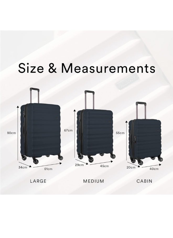 Antler Antler Unbreakable Luggage Clifton  of 3 With Wheel 4 Spinner  - Image 4