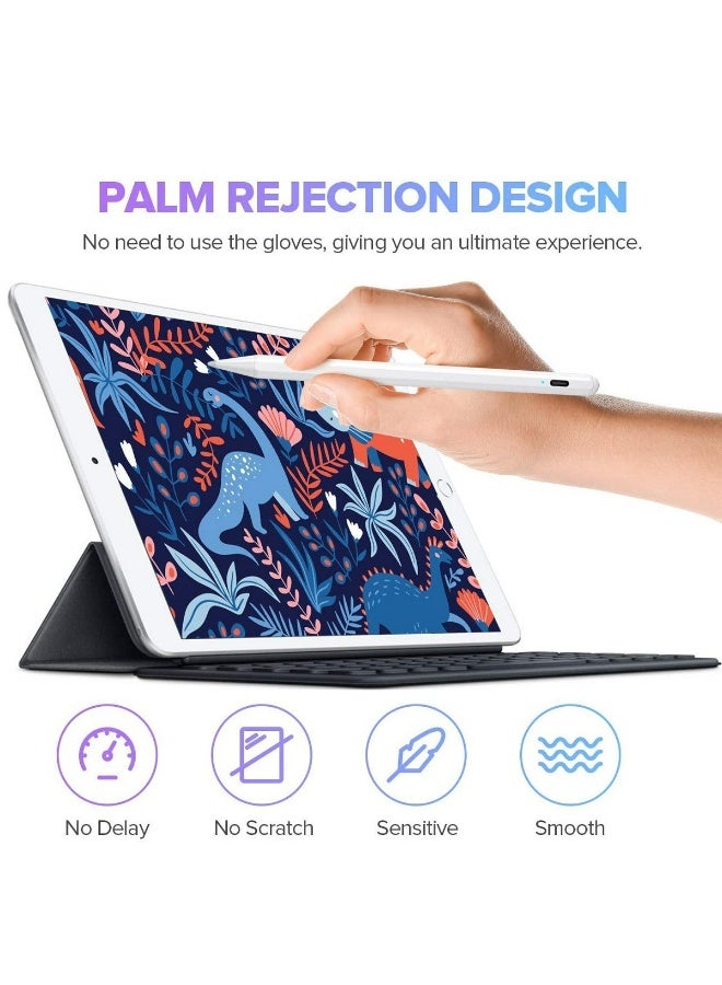 Stylus Pen for iPad  2018 (6) / iPad  2019 (7)/ iPad  2020 (8) / iPad mini(5) / iPad  Air 3/4/ iPad  Pro(11 inches) /2，iPad  Pro12.9 3 /4 / iPad  2021（10.2 inches）/iPad Pro 2021（12.9 inches）/ iPad  Air 2021（10.9 inches） - Image 2