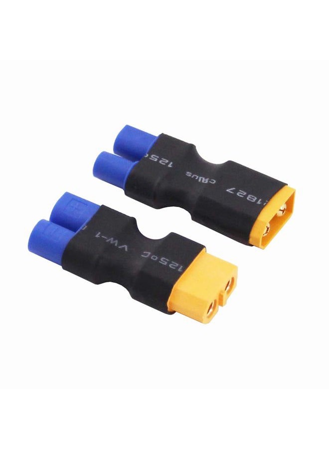 OliRC 4pcs No Wires Connector: XT60 XT-60 to EC3 Style Male Female Connector Adapter(C156-4) - Image 5