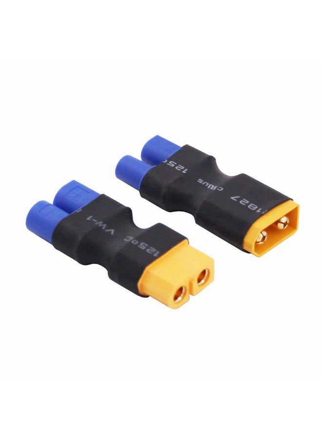OliRC 4pcs No Wires Connector: XT60 XT-60 to EC3 Style Male Female Connector Adapter(C156-4) - Image 3