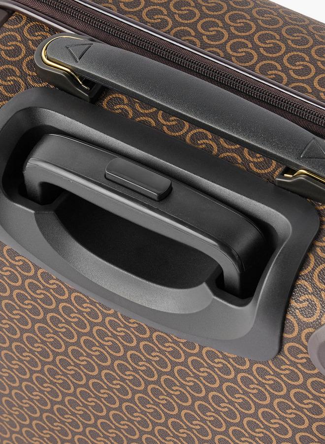 سيليست حقيبة سفر بعجلات بمقبض قابل للسحب وطبعة شعار - مقاس  بوصة - Image 5