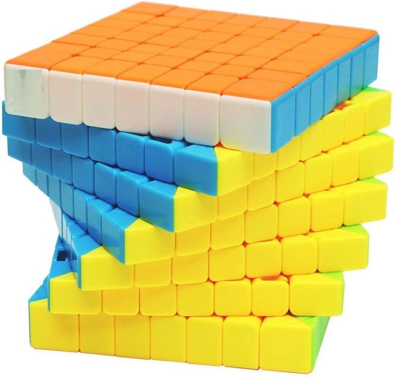 AUTHFORT Kid Moyu 7X7 Cube Stickerless Super Reliable - More Smoothly Than Original 7X7 Cube (1 Pieces) - Image 2