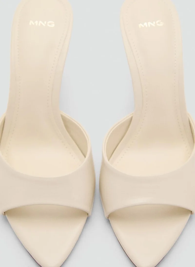 MANGO Pointed Heel Sandals