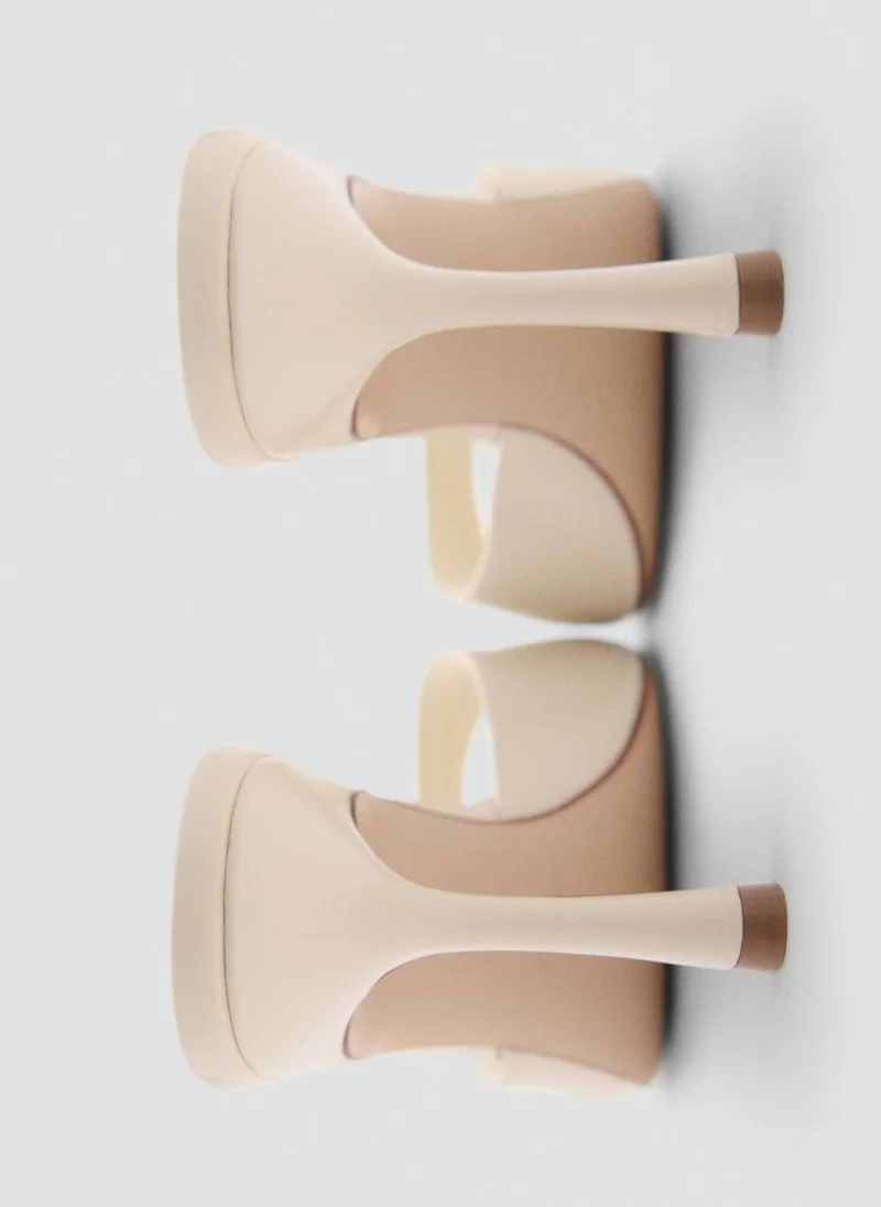 MANGO Pointed Heel Sandals