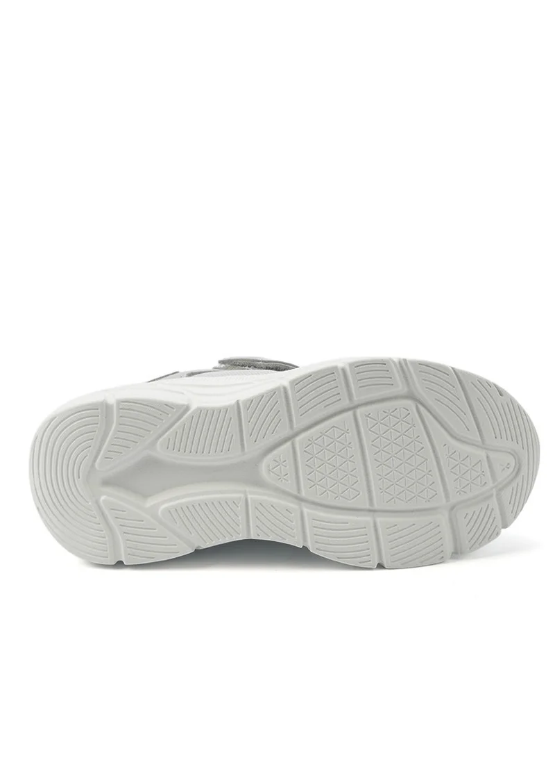 U.S. Polo Assn. Kids' Grey Velcro Strap Sneakers – Easy-On, Day Fun for Little Explorers!