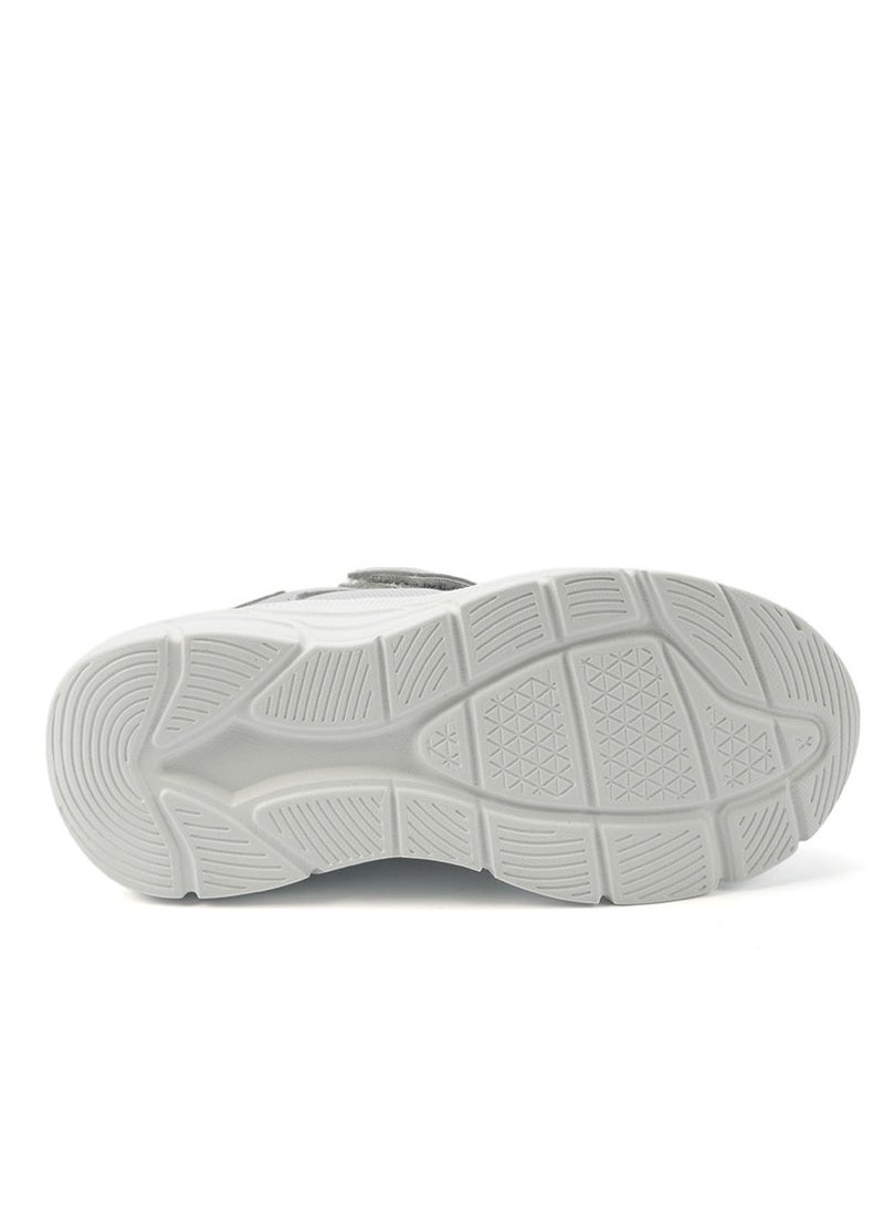 U.S. Polo Assn. Kids Grey Velcro Strap Sneakers – Easy-On, Day Fun for Little Explorers!  - Image 4