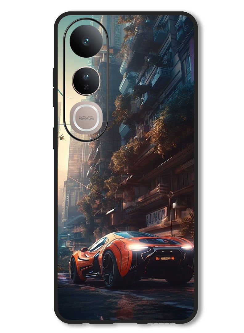 Theodor Case Compatible with Vivo V50 Lite Protection Shockproof Bumper Cover Car (15) - Image 1