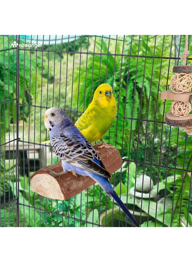 Niteangel Parrot Cage Perch, Wooden Platform for Birds (2 Packs) - Image 5