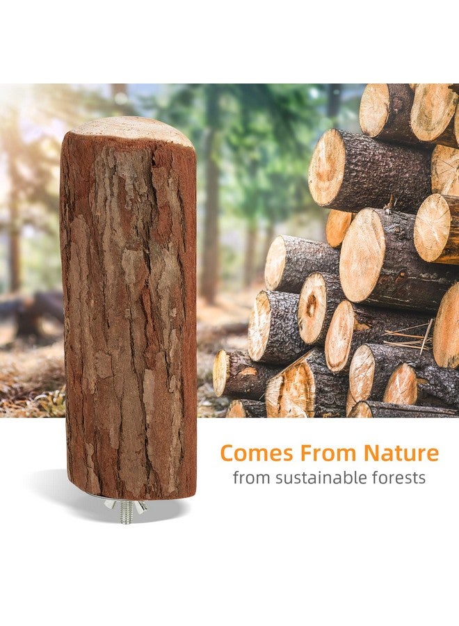 Niteangel Parrot Cage Perch, Wooden Platform for Birds (2 Packs) - Image 4