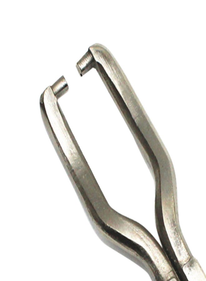 Fuel Line Pliers Steel Comfortable Rubber Handle Fuel Filter Quick Connector Removal Tool for Automobile Red and Black Handle - Image 3