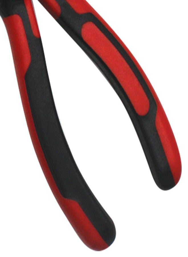 Fuel Line Pliers Steel Comfortable Rubber Handle Fuel Filter Quick Connector Removal Tool for Automobile Red and Black Handle - Image 4