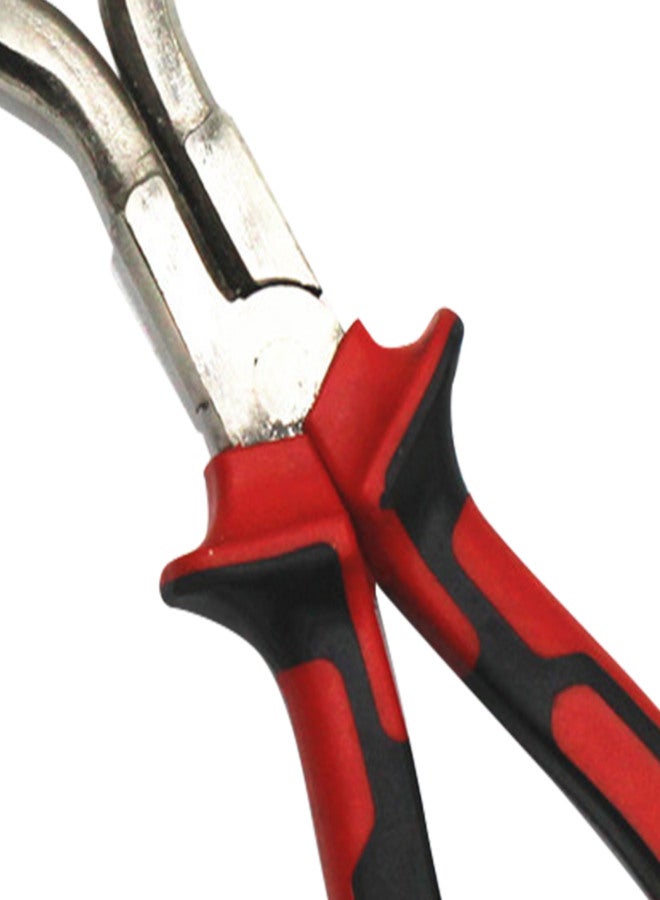 Fuel Line Pliers Steel Comfortable Rubber Handle Fuel Filter Quick Connector Removal Tool for Automobile Red and Black Handle - Image 5