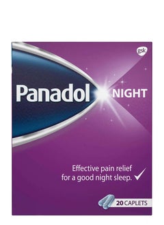 Panadol NIGHT 20 CAPLETS  - Image 1