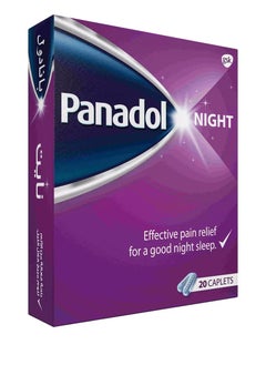 Panadol NIGHT 20 CAPLETS  - Image 3