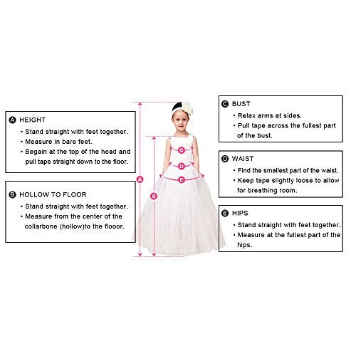 WDE Princess Lilac Long Girls Pageant Dresses Kids Prom Puffy Tulle Ball Gown, 01lilac, 4 - Image 4