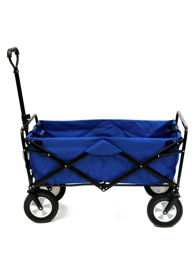 BOSS LIFE STYLE - Ultra-Convenient Folding Wagon with Large Capacity and Easy Transport For Loading Water Cans, Shopping Items, Heavy Items - Image 1