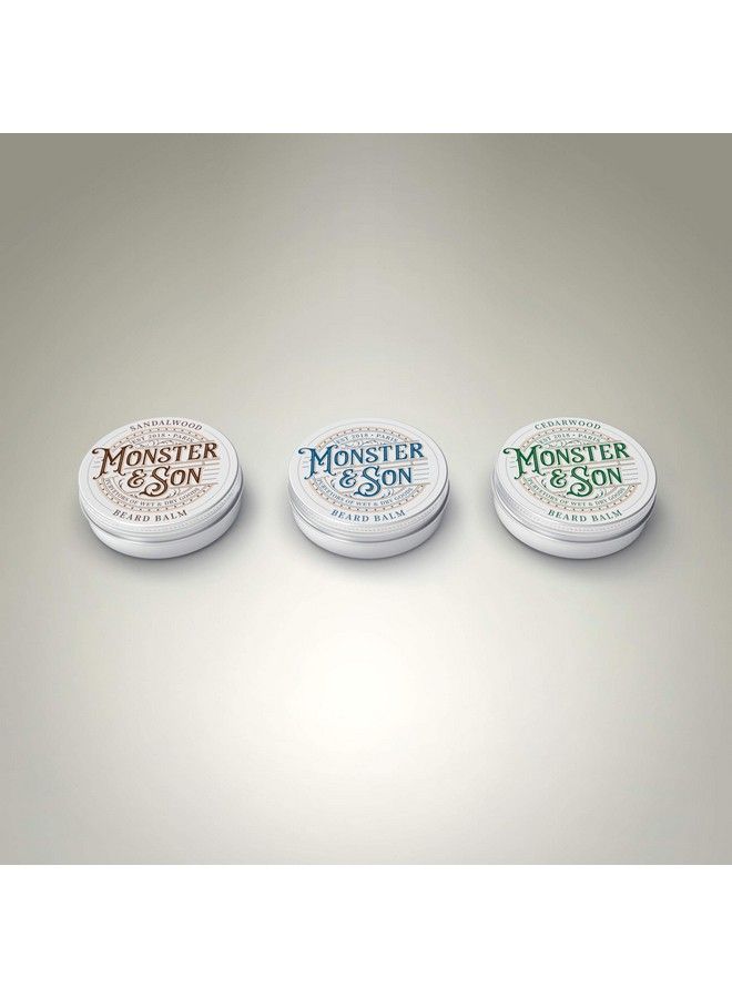 Monster&Son Organic Beard Balm X3 Set - Image 4