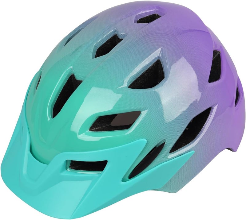 Bavilk Kids Bike Helmet, Kids Boys Girls Bike Helmets with LED Light Detachable Visor Children Youth Teen Multi-Sport for Skating Cycling Scooter Skateboard Adjustable & Lightweight 19.7"-22.4" - Image 5