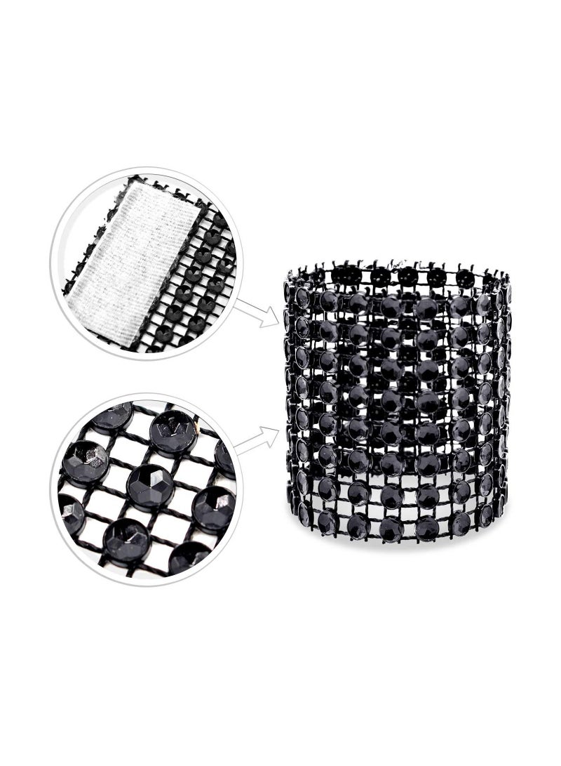 RARELY 100 piece set of Rhinestone napkin rings for banquet decoration  - Image 3