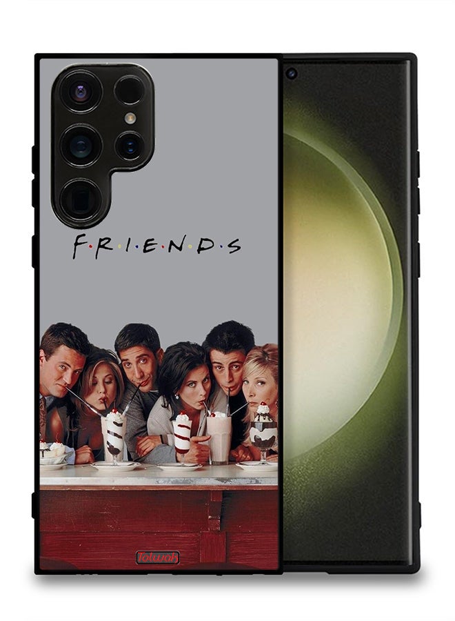 Tolwak Samsung Galaxy S23 Ultra 5G Protective Case Cover F R I E N D S - Image 2