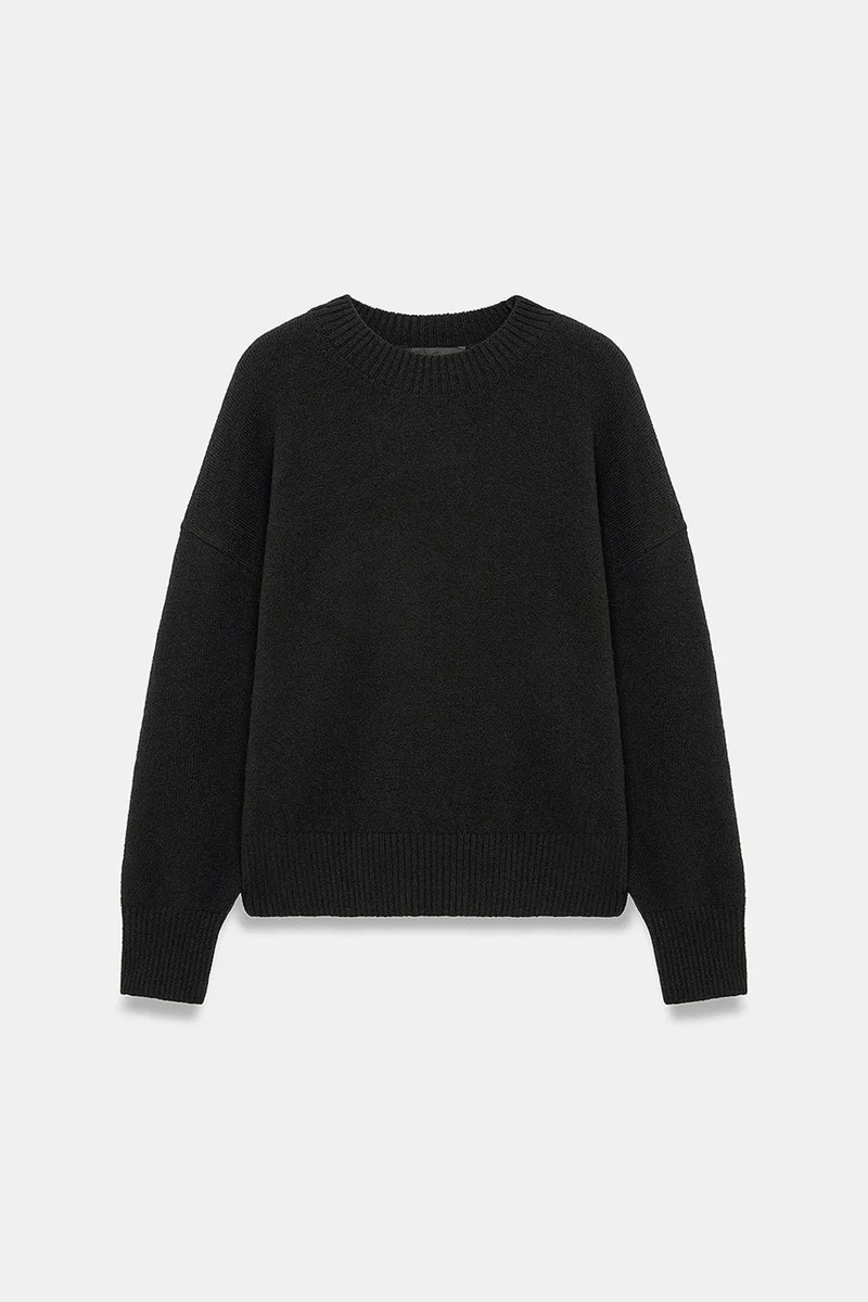 Dilvin Black DILVIN Women's Knit Sweater for Women | Best Price UAE