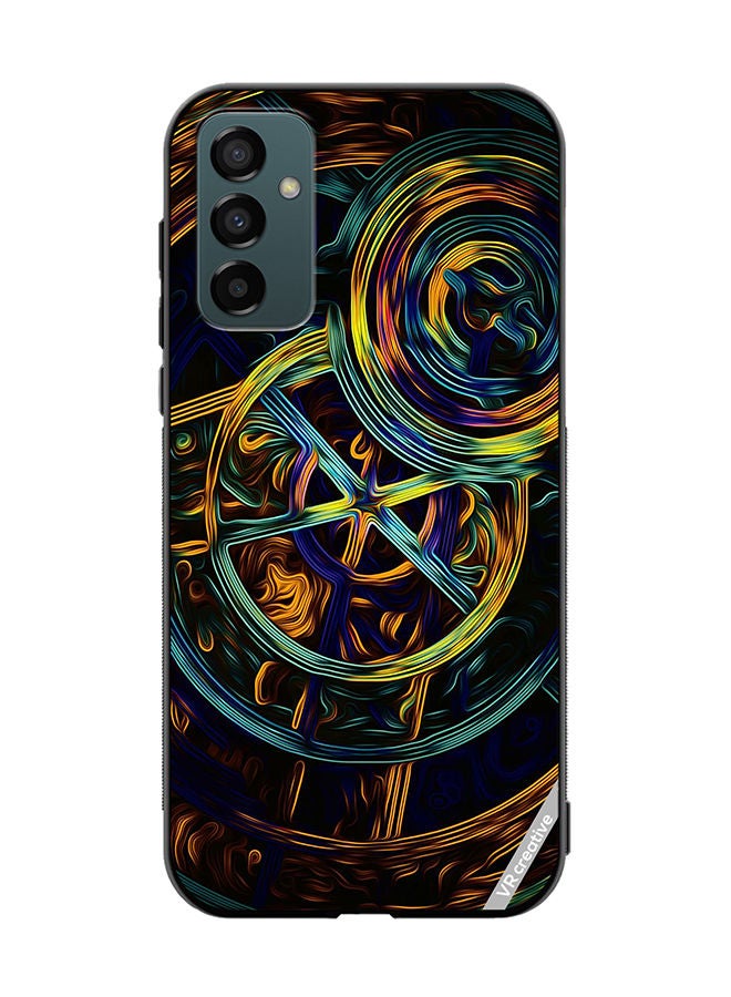 VR CREATIVE Protective Case Cover For Samsung Galaxy F23 Abstract Design Multicolour - Image 1
