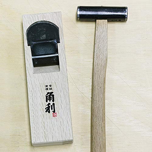 KAKURI Hand Plane 42mm for Woodworking, KANNA Japanese Block Plane Manual Hand Planer Tool for Chamfering and Smoothing, 7.0 x 2.1 x 1.6 inches, White Oak Body, Made in JAPAN - Image 5