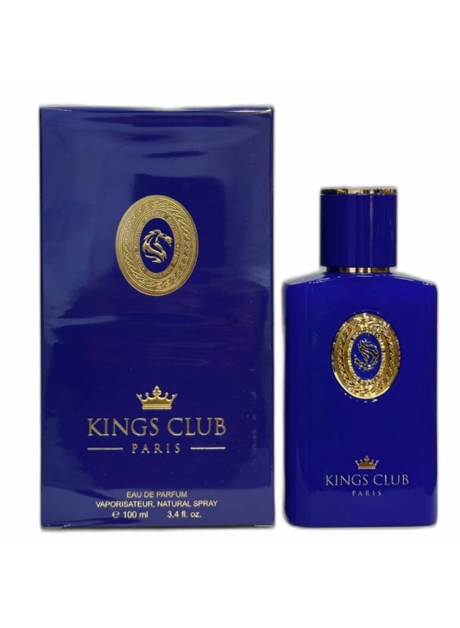 باريس عطر كينقز كلوب ازرق او دي بارفان 100مل - Image 1