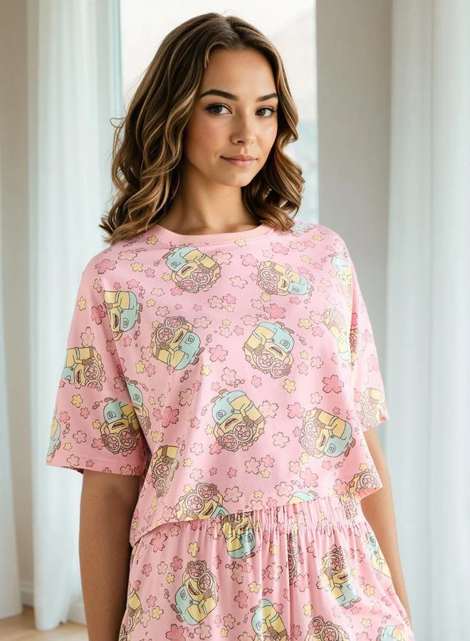 Splash FAV Minions Print Shorts Set