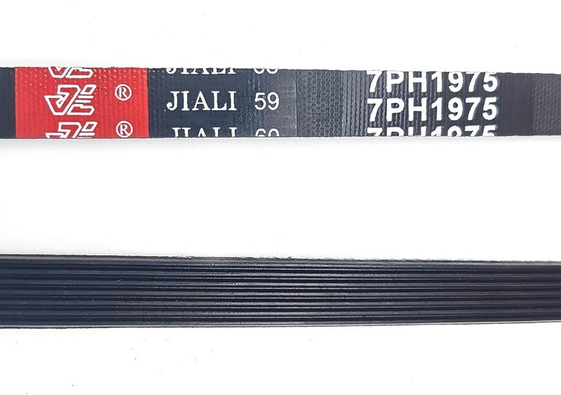 Dryer Drum Drive Transmission Belt 7PH1975 2pcs Fit For Tumble Dryer - Image 1