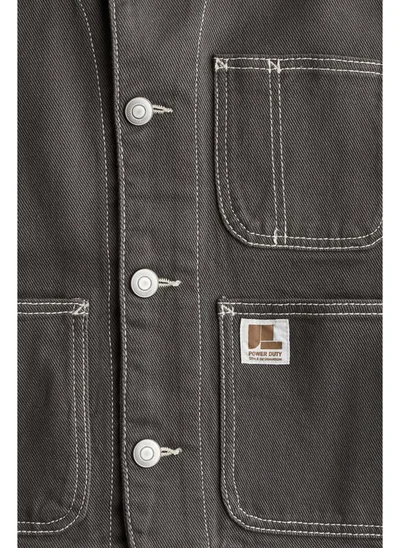H&M Cotton twill shacket