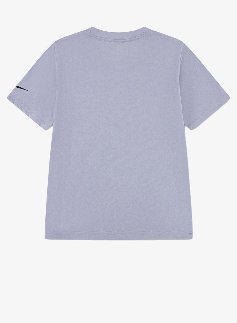 نايكي تيشيرت كرة سلة للأطفال بتصميم صندوقي طباشيري - Image 2