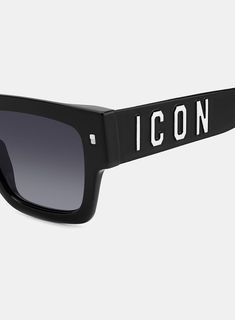 Dsquared Unisex Square Sunglasses 52 ICON 0021/S - Image 4