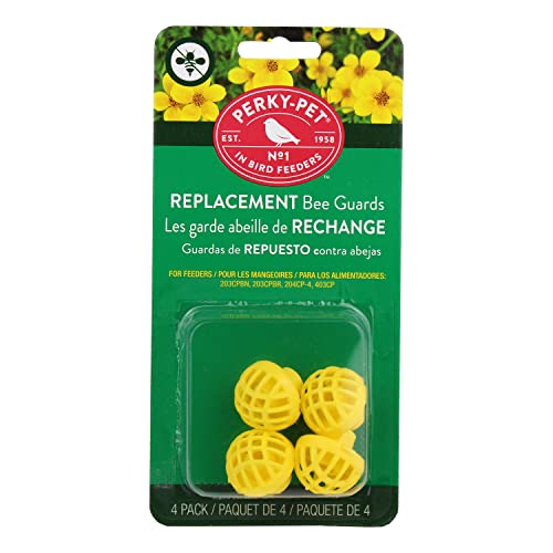 Perky-Pet 205Y Replacement Yellow Bee Guards, 3.04W x 1.01D ins. - Image 1
