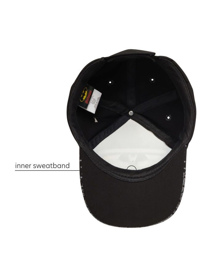 DC Comics Little Boys Assorted Superhero Designs 3D Pop Cotton Baseball Cap, Age 2-7 (Toddler Boys - Age 2-4 - 51CM, Batman - Black) - Image 5