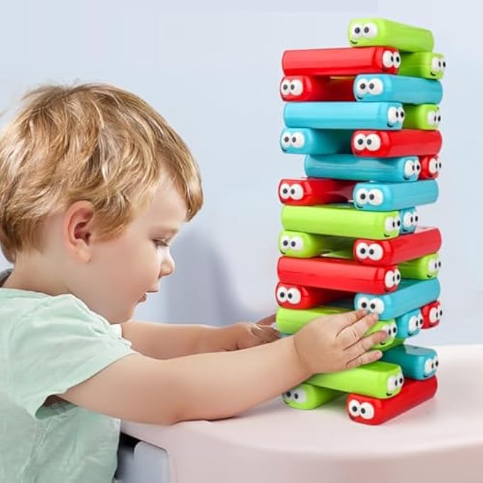 COLORFUL PLASTIC BUILDING BLOCKS TOY - Image 3