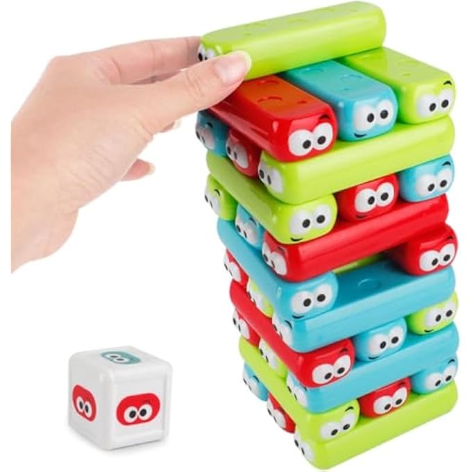 COLORFUL PLASTIC BUILDING BLOCKS TOY - Image 1