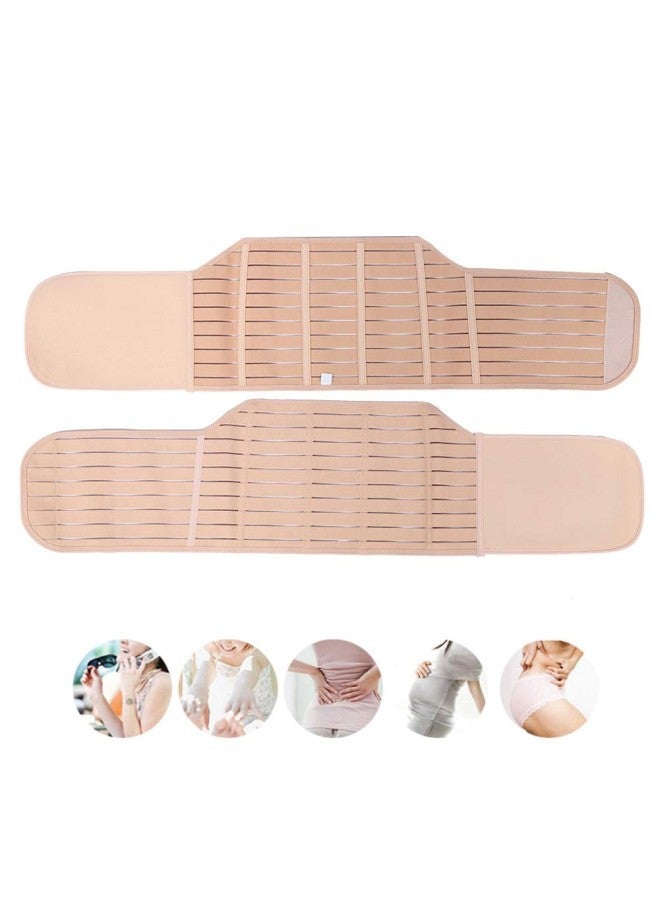 klarako Postpartum Belly Belt Woman Postpartum Trainer Postnatal Body Shaper Corset Support Band Body Shaper Breathable Waist Cincher Belt for Pregnancy Maternity Body Shaper(XXL) - Image 2
