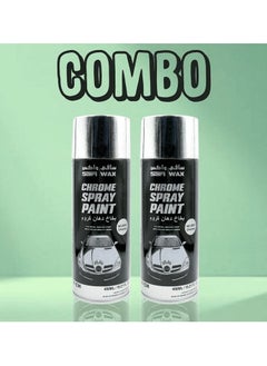 Safi WAX Combo Offer Buy 2Pcs Safi Wax 450ml High Quality Spray Paint Chrome Chrome Spray Paint  - Image 1