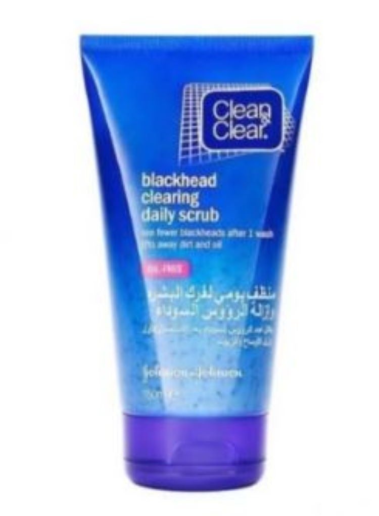 Clean & Clear Daily Scrub For Blackheads 150 ml - Image 2