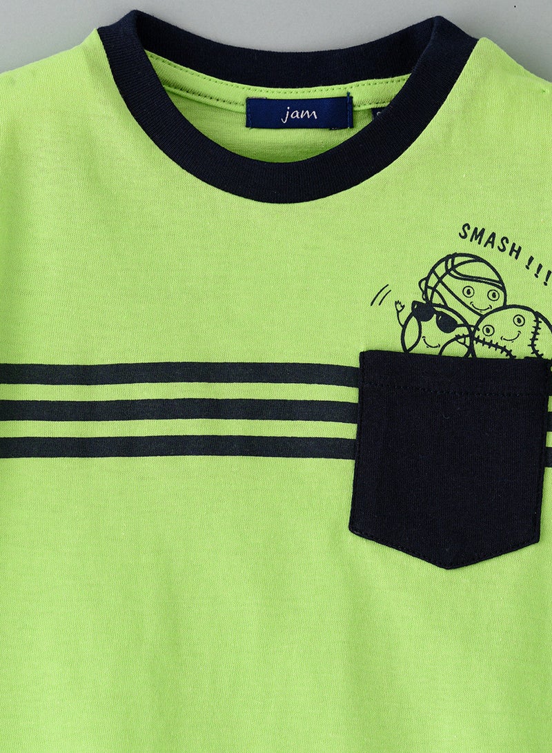 JAM Round neck s/slv knit t-shirt - Image 3