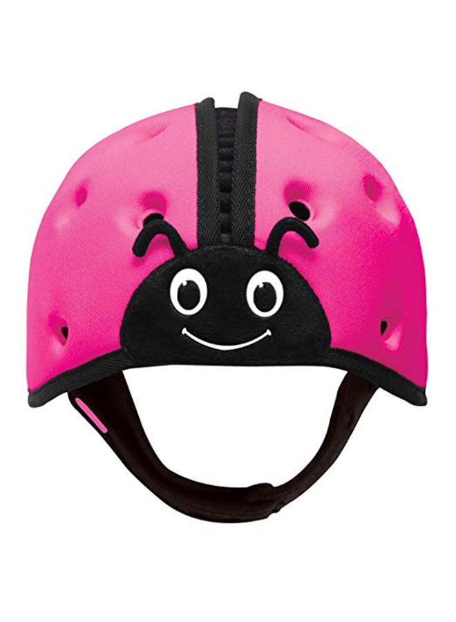 SafeheadBABY Award-Winning Soft Infant Head Protector for Crawling and Walking Expandable Lightweight Baby Safety Helmet 7–24 Months (Head Circ. 40–52 cm) – Ladybird Pink - Image 1