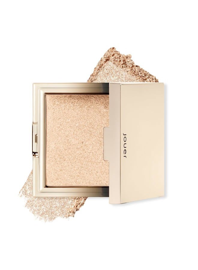 Jouer Powder Highlighter - Highlighter Powder for Face - Luminizer Makeup - Buildable Pigment - Talc, Paraben, Cruelty Free & Vegan - Citrine - Image 1
