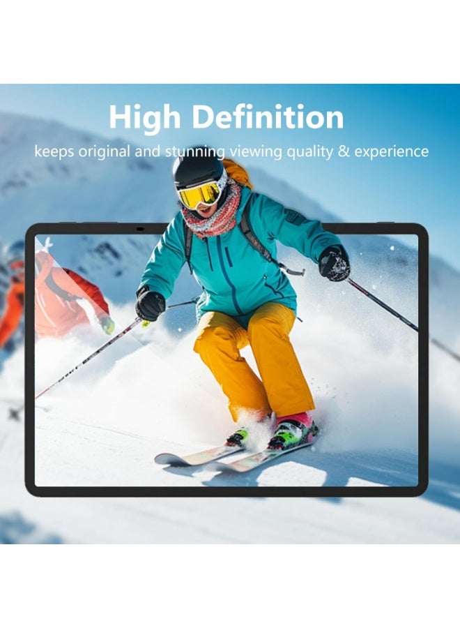 Muzz حماية شاشة Redmi Pad 2 مقاس 11 بوصة، زجاج مقسى لحماية شاشة Redmi Pad2 مقاس 11 بوصة، صلابة 9H مضادة للخدش، حماية شاشة كاملة خالية من الفقاعات لحماية Redmi Pad 2 مقاس 11 بوصة (عبوة 2) - Image 5