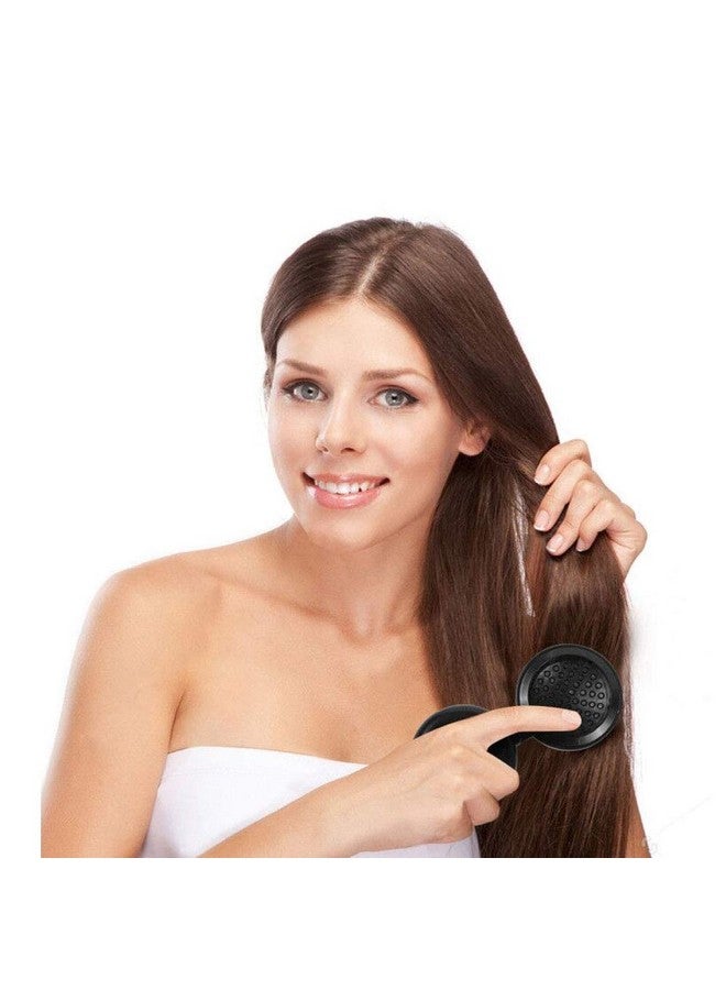 Aooba 3Pcs Folding Travel Hair Brush With Mirror, Mini Comb/Wet Brushes, Compact Purse Pocket Hair Massage Combor For Women And Girls - Image 4