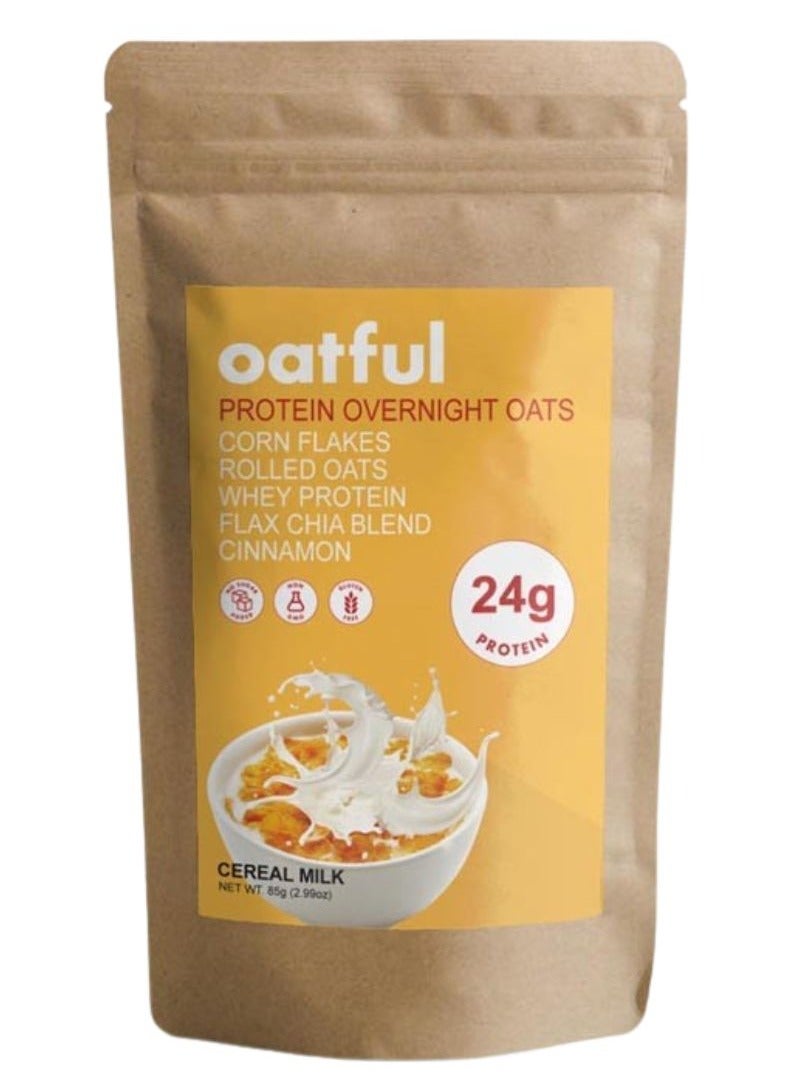 Oatful Cereal Milk Protein Overnight Oats Mix - Image 1