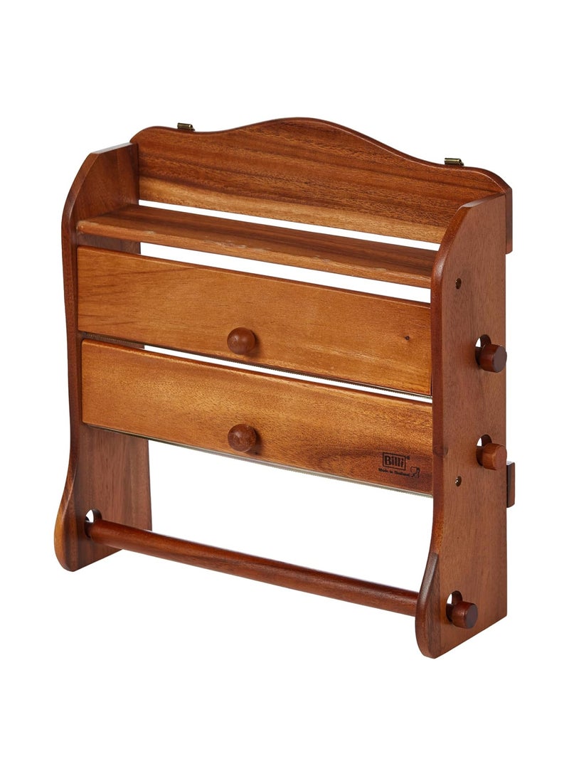 Billi Wooden Wrap Dispenser for Foil and Plastic Wrap - Image 2