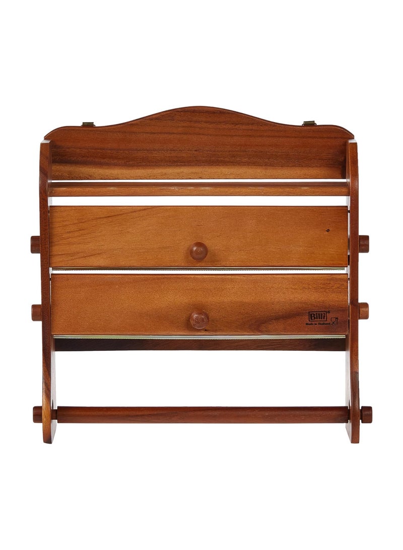 Billi Wooden Wrap Dispenser for Foil and Plastic Wrap - Image 3