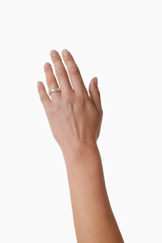 LIE STUDIO Lustrous Interlocking Sculpted Ring